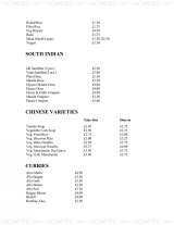 Menus & Prices, KarahiSpices Restaurants, Woking