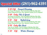 Pricelists of Carpet Cleaning Friendswood TX