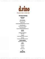 Pricelists of D.Vino Italian Food and Wine