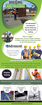 Dogging and Rigging Advanced Training & Construction Courses 11a Sandmere Rd, (cnr Brownlee St) 