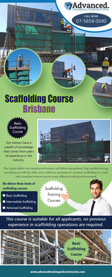 Scaffolding Course Brisbane Advanced Training & Construction Courses 11a Sandmere Rd, (cnr Brownlee St) 