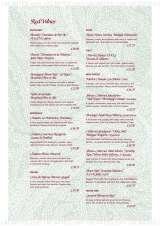 Pricelists of Calcutta Club Indian Restaurant - Sevenoaks