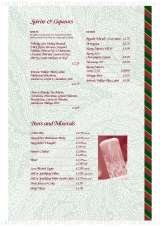 Pricelists of Calcutta Club Indian Restaurant - Sevenoaks