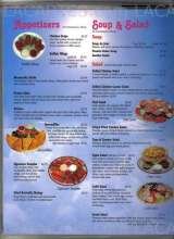 Pricelists of BLD's Restaurant - NY