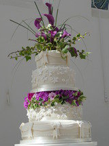 Wedding cakes of Cleo's Creative Cakes