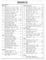 Pricelists of Sperry's Restaurant - NY