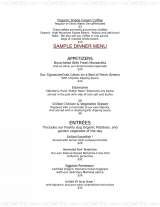Pricelists of The Restaurant at Elderberry Pond - NY
