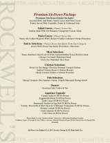 Pricelists of Rockwell's Bar & Grill - NY