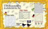 Pricelists of Kirby's American Restaurant - Fayetteville, NY