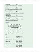Menus & Prices, P, S. Restaurant & Luxury Lounge - NY, Vestal