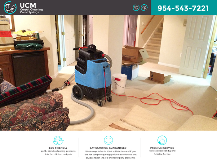 Professional carpet, upholstery, furniture, Air duct, Tile Floors, Stone, Grout  and rug cleaning care in Coral Springs, Broward County, Florida. New Album of UCM Carpet Cleaning Coral Springs 8202 Wiles Rd #102 - Photo 7 of 10