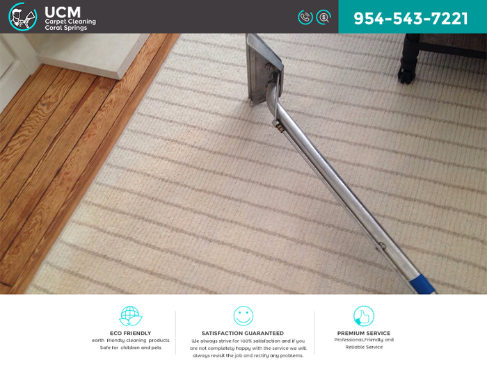 Professional carpet, upholstery, furniture, Air duct, Tile Floors, Stone, Grout  and rug cleaning care in Coral Springs, Broward County, Florida. New Album of UCM Carpet Cleaning Coral Springs 8202 Wiles Rd #102 - Photo 8 of 10