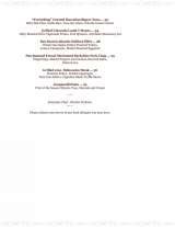 Pricelists of Peter Pratt's Inn & Restaurant - NY