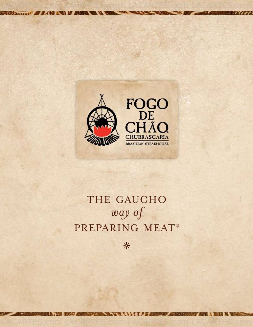  Pricelists of Fogo De Chao Houston 8250 Westheimer Rd. - Photo 5 of 8