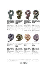 Pricelists of Besos Scarves - Scarves, wraps and sarongs from Scandinavia