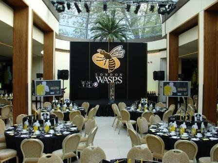 London Wasps Awards<br />
We supported London Wasps RFC in celebrating success and achievement by staging this annual event at The Hurlingham Club in Putney. Portfolio of Three Squared Live Ltd 34 Moor Park Industrial Estate, Tolpits Lane - Photo 8 of 9