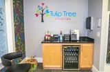 Refreshment area at South Bend dentist Tulip Tree Dental Care Tulip Tree Dental Care 51584 Indiana State Route 933 