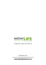 Pricelists of Better Life PT Studio