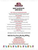Pricelists of Baby Acapulco Far North