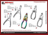 Gemmy Instruments-Nail Nipper, Professional Nail Nipper, Heavy Duty Nail Cutter, Side Cutter, Barrel Spring Nail Cutter New Miana Pura East, Roras Road, 