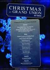 Pricelists of Grand Union Bar & Grill