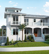 Building exterior 3d rendering BluentCad 10685-B Hazelhurst Drive Suite 15071 