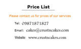 Pricelists of CrustNCakes - Order Cakes Online in Gurgaon