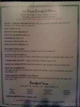 Pricelists of Los Pinos Mexican Restaurant