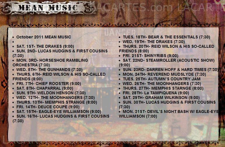  Pricelists of Mean Eyed Cat 1621 West 5th Street - Photo 1 of 2
