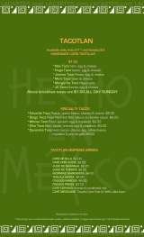 Pricelists of Hecho En Mexico Restaurant