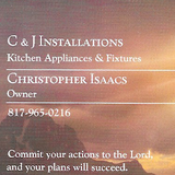Profile Photos of C&J Appliance Installations