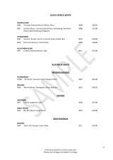 Pricelists of L'Enclume Restaurant with Rooms