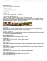 Pricelists of Babbo Italian Eatery