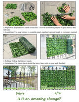 Artificial Hedges, Outdoor Artificial Boxwood Hedge, Privacy Hedge