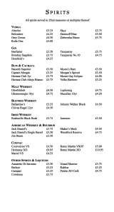 Pricelists of Cantina Laredo