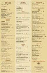 Pricelists of Bongos Cuban Cafe - MIA, FL