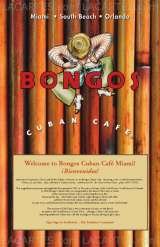 Pricelists of Bongos Cuban Cafe - MIA, FL