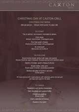 Pricelists of Caxton Grill, Bar and Terrace