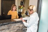 Treatment planning and checkout at Medical Lake cosmetic dentist Best Impression Dental Dr. Alicia G. Burton, DDS Best Impression Dental: Dr. Alicia G. Burton, DDS 47 E Highway 902 
