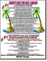 Pricelists of Muddy Waters Restaurant - FL