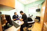 Dr. Sanei at work at Advanced Dentistry at Morton Grove Advanced Dentistry at Morton Grove 5821 Dempster Street 