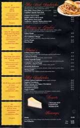 Pricelists of Godfather's Italian Restaurant