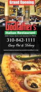 Pricelists of Godfather's Italian Restaurant