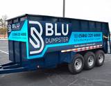 Dumpster Rental Rubber Wheel Dumpster, Blu Dumpster Rental, St. Clair Shores