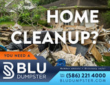 Dumpster Rental for Home Cleanout Blu Dumpster Rental 2272 Highbury Drive 