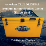 Since 1998, ICEY-TEK is the rotomolded ice chest that started an the entire premium cooler industry.