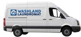 WashLand Laundromat delivery van