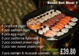 Pricelists of Japas Sushi Restaurent