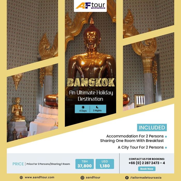  New Album of A&F Tour Travel 1032/1-5, RAMA 4 Road , KRITS Building Tungmahamek , Sathorn Bangkok 10120, Thailand - Photo 4 of 25