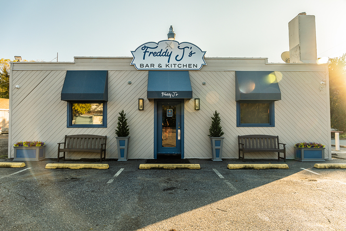 The Front of the Building of Freddy J's Bar & Kitchen in Mays Landing, NJ New Album of Freddy J's Bar & Kitchen 5698 Somers Point Road - Photo 3 of 11